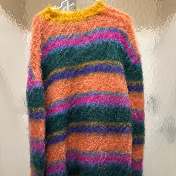 Marni Multicolored Fuzzy Sweater - Picture 2 of 4